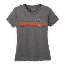 Outdoor Research Women's Ally S/S Tee, charcoal - L  