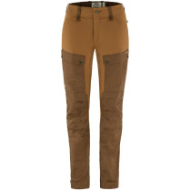 Fjällräven Keb Trousers Curved W Short - Timber Brown-Chestnut - 34 